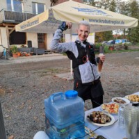 Nach 73 km erreichten die Läufer den Verpflegungspunkt Eutrichhof. Fotos: André Dreilich